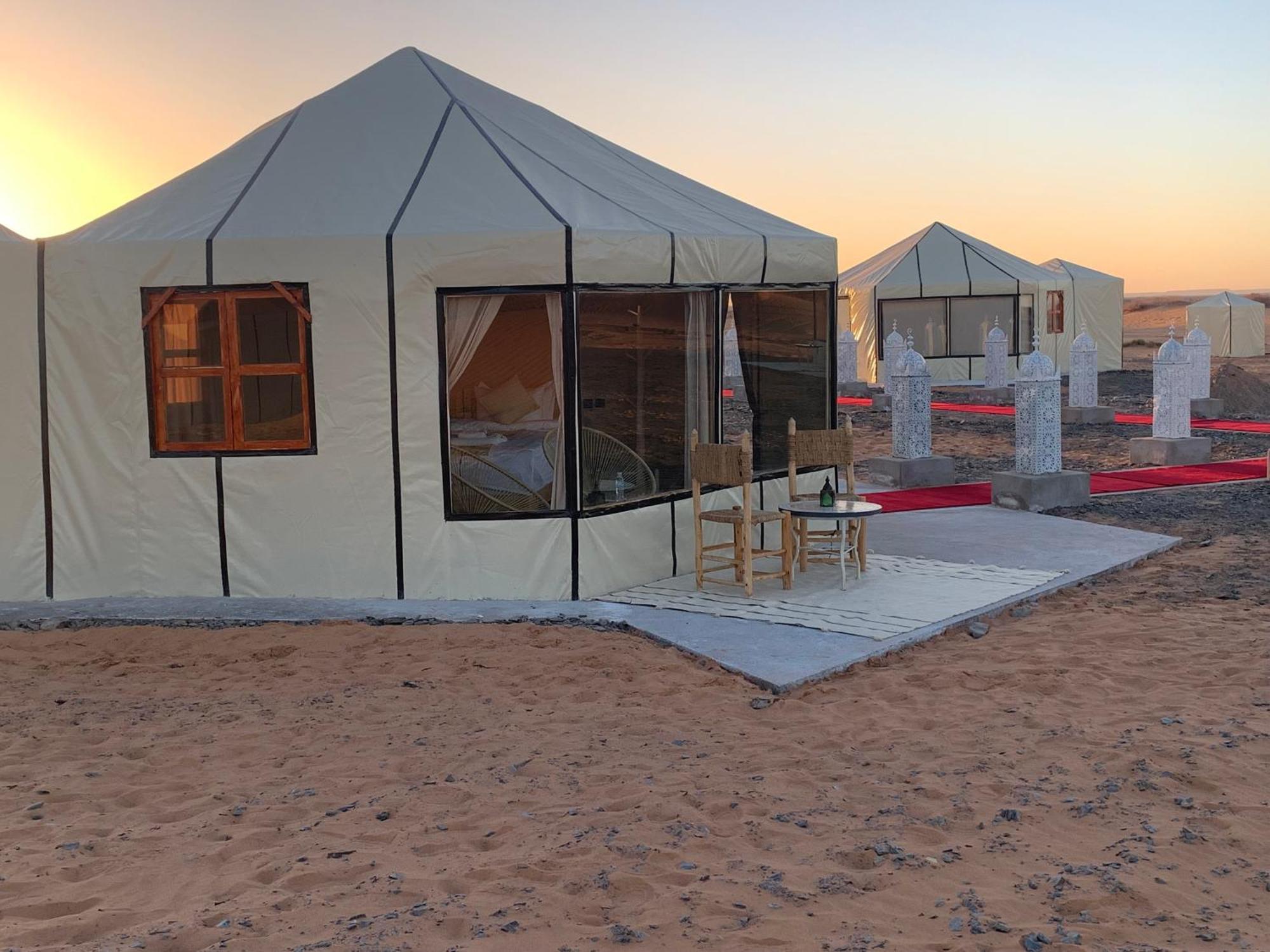 Palmyra Luxury Camp Hotel Merzouga Eksteriør billede